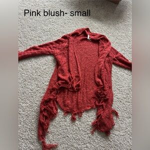 Cozy Red/orange Women's Sweater